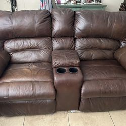 Free Leather Sofa And Loveseat