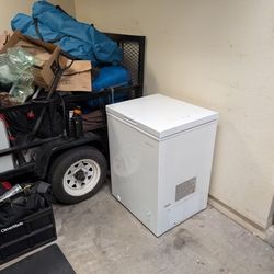 Insignia chest freezer - $180 OBO - plugged in, clean & cold - may deliver