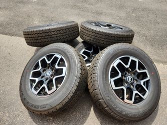18" ford bronco wheels and tires new
