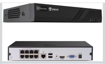 Anpviz 4K 8CH PoE NVR for Home Security Camera System, NO HDD