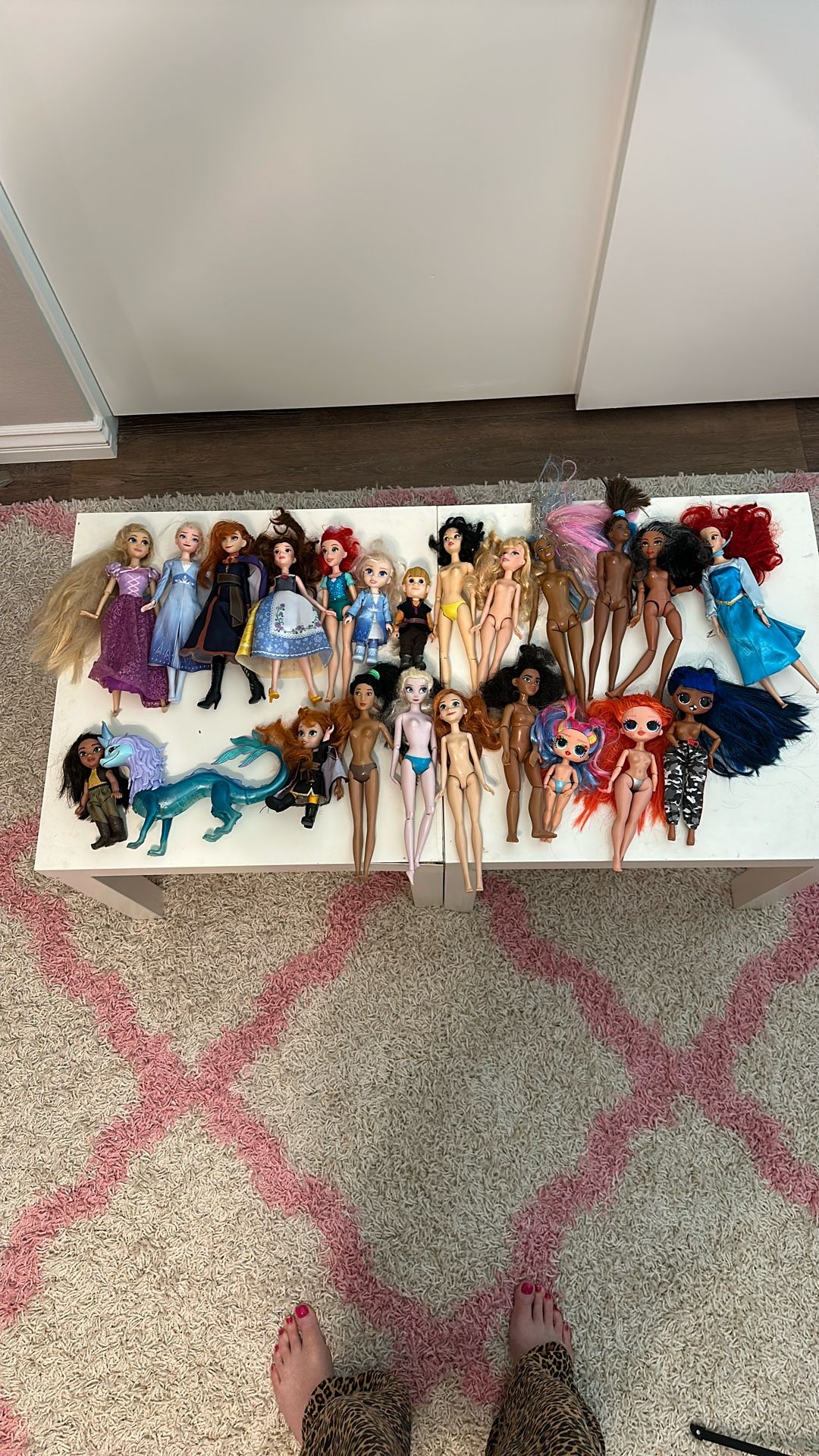 25+ Disney Barbie Dolls, LOL Surprise, Barbie Set!