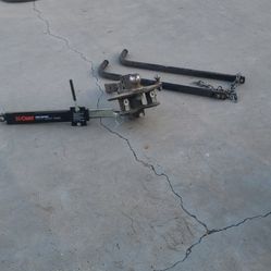 Travel Trailer Hitch and Sway Bar
