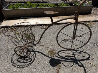 Wrought Iron Bicycle for planters