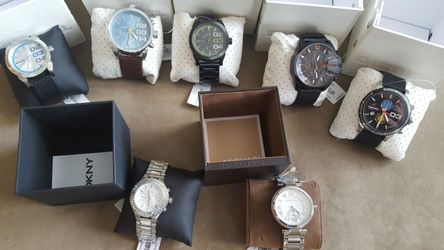 Diesel, Michael Kors, DKNY authentic watches