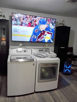 LG WASHER AND DRYER ELECTRIC SET