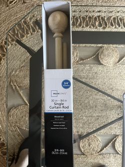 Long (30-84 Inch) Curtain Rod