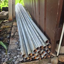 1in x 10ft tent pipes $12 each