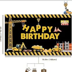 Construction Birthday Decorations 
