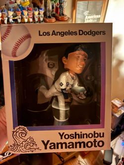 Yoshinobu Yamamoto Los Angeles Dodgers Bobblehead SGA 6/13/24