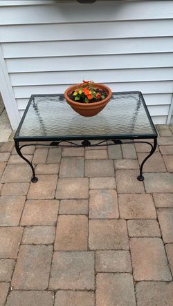 Vintage patio table