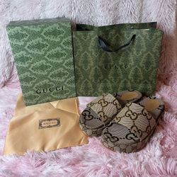 G G Platform Sandals