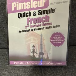 Pimsleur Quick & Simple French Course 4 Cds