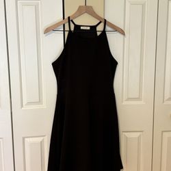 Women’s Sleeveless Dress, Black