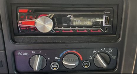JVC Single Din W/Remote, Works Perfectly! $55 Firm.