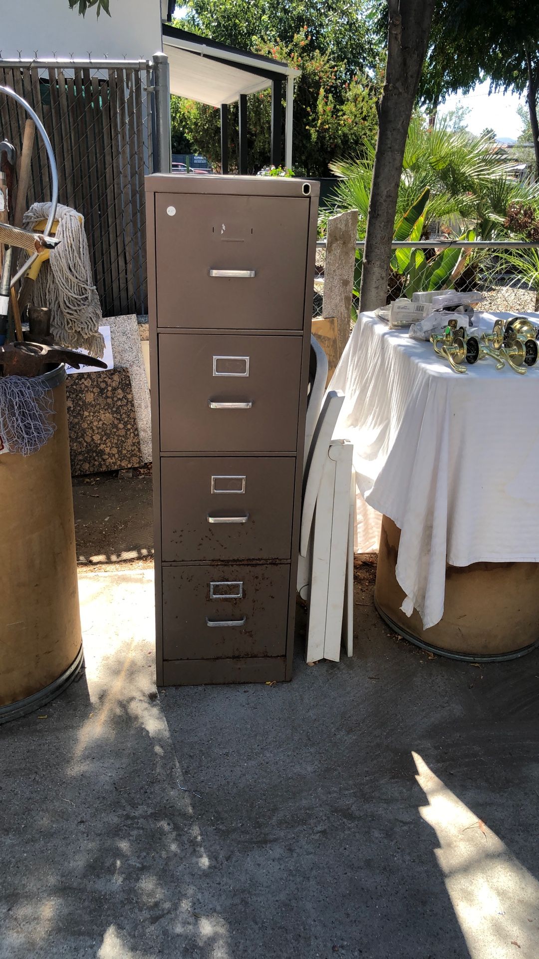 4 Drawer File Cabinet
