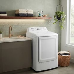 Samsung Sensor Dry Vented Electric Dryer, 7.2 Cu. Ft. Capacity, 8 Preset Cycles, Wrinkle Prevent, White