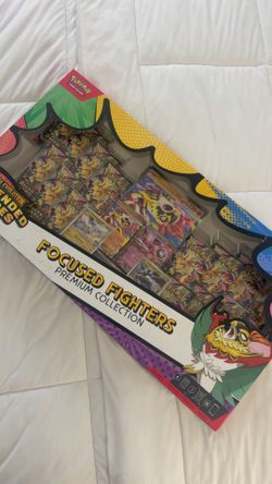 Pokémon TCG Focused Fighters Premium Collection Sealed Box
