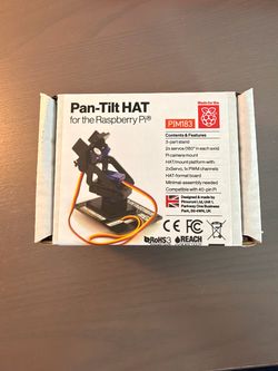 Pan-tilt HAT for Raspberry PI