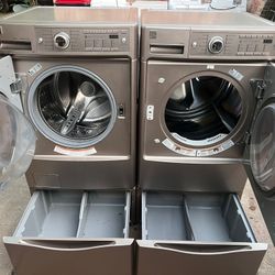 🎉💙Washer& Gas Dryer  Set lavadora &Secadora de gas 