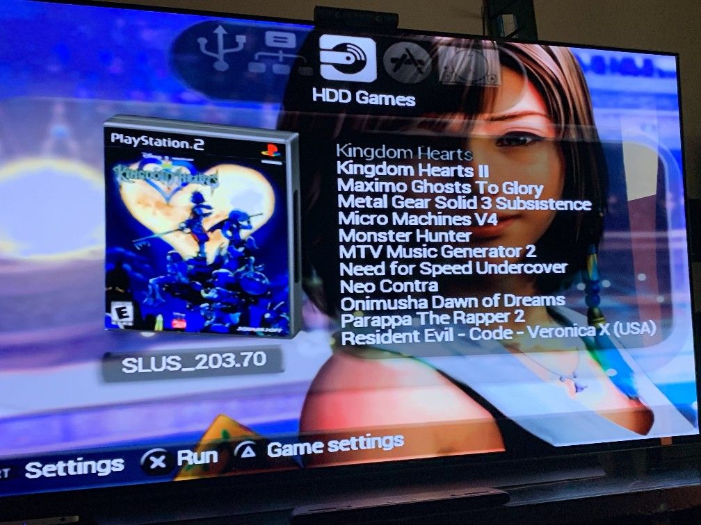 Modded Sony PS2 With Builtin Games! Hard Drive for Sale in Brownsville