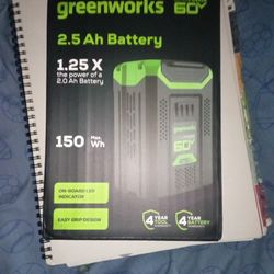 Greenworks 60 Volt Ultra Power Battery