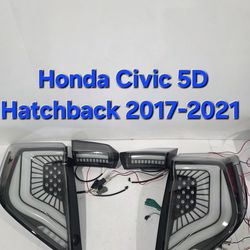 Honda Civic 5D 2017-2021 Tail Lights Hatchback