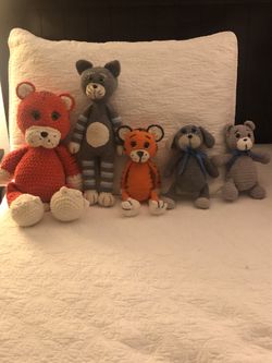 knitted toys