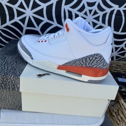 Jordan 3 Retro White/cosmic Clay A
