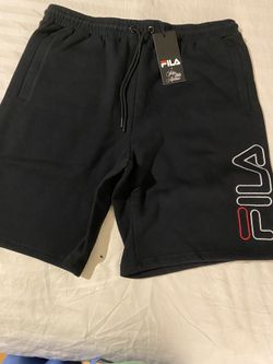 Brand New Fila Logo Fleece Shorts Size Size Large