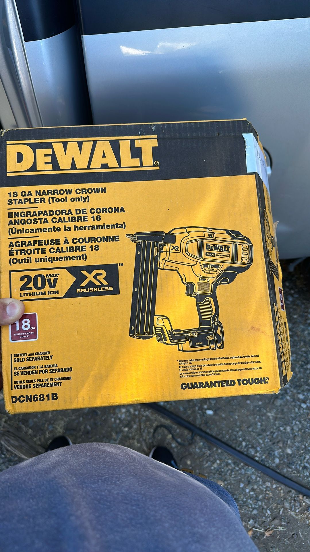 Dewalt Stapler 18 G