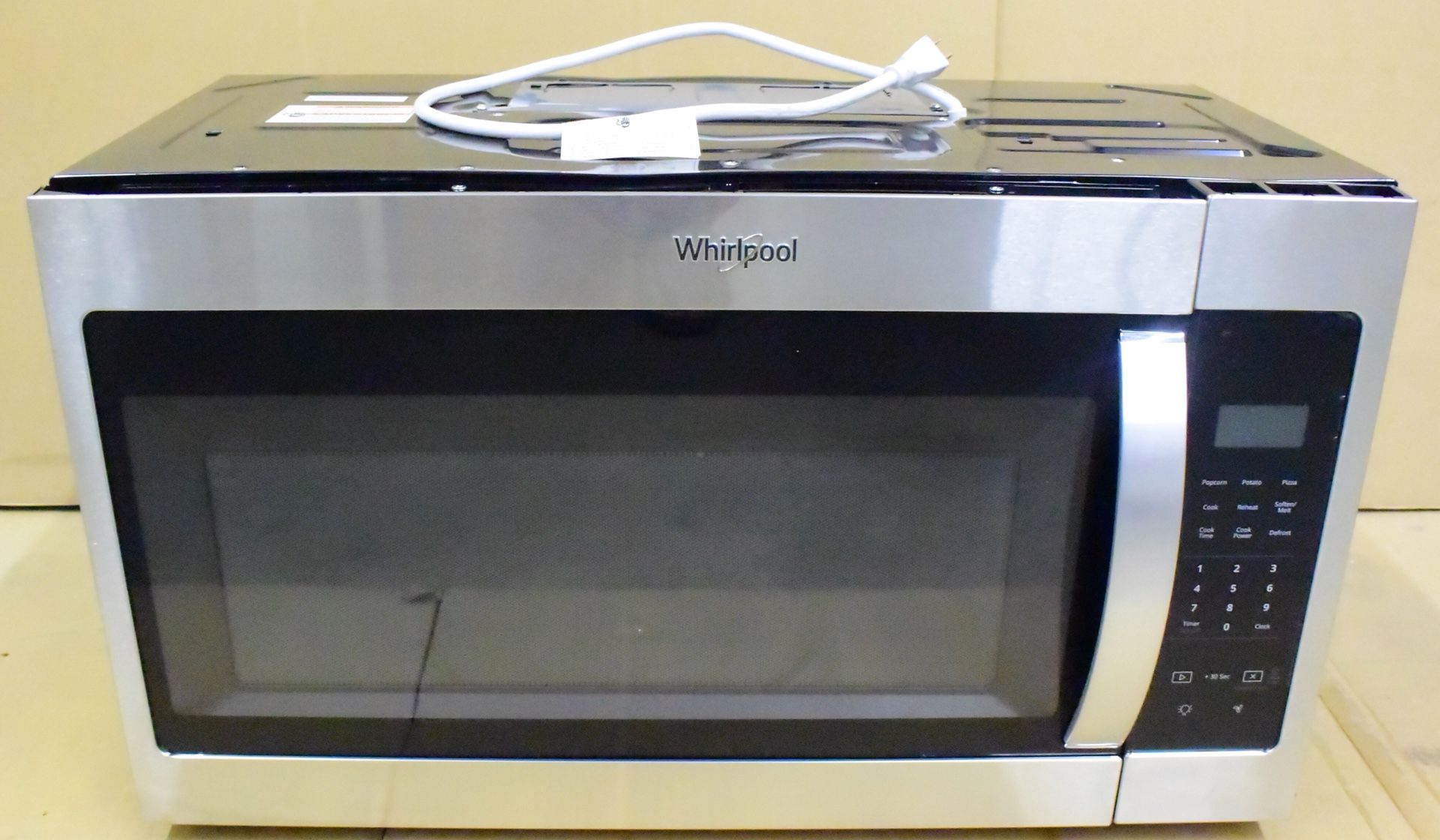 Whirlpool Over The Range Microwave In Stainless Steel With Electronic