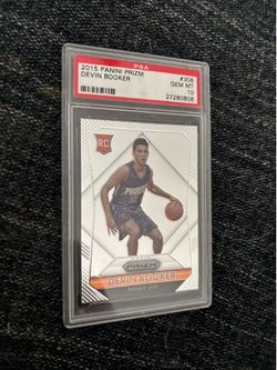 Devin Booker Rookie PSA 10 2015 prizm