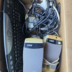 Misc Box Of Electronics