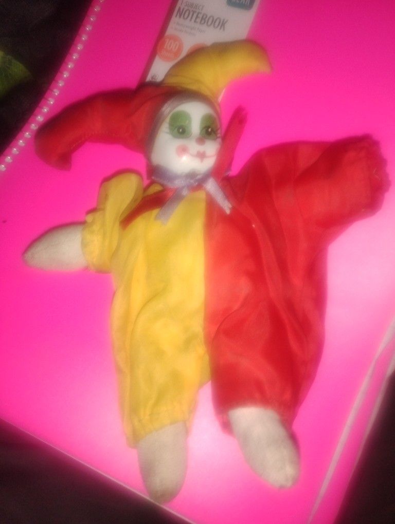 Vintage Collectable Porcelain Clown