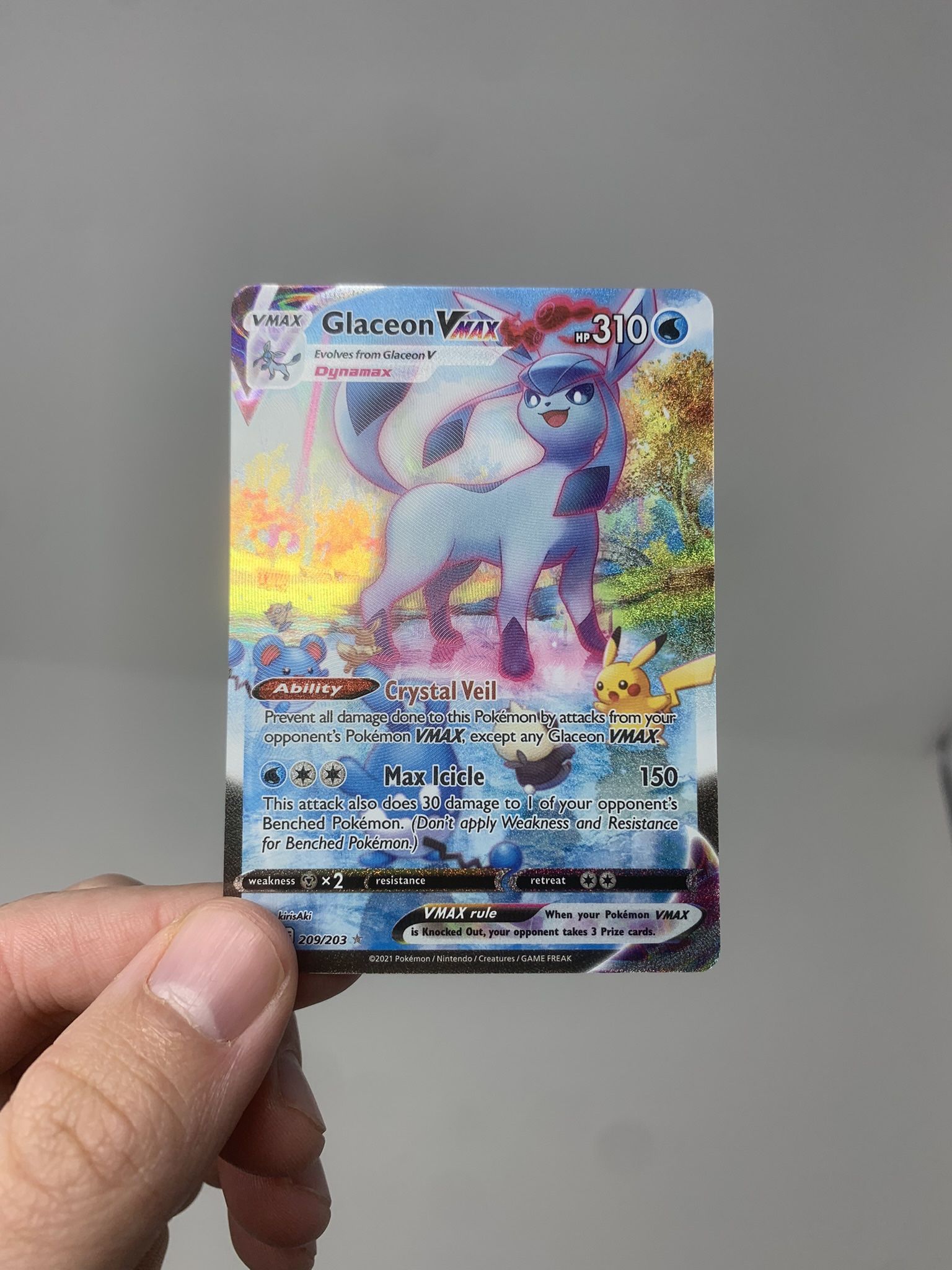 Glaceon VMAX, Pokémon