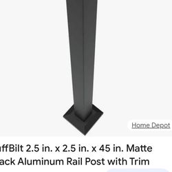 Fence post tuffbilt, 2.5" x 2.5" x 45"