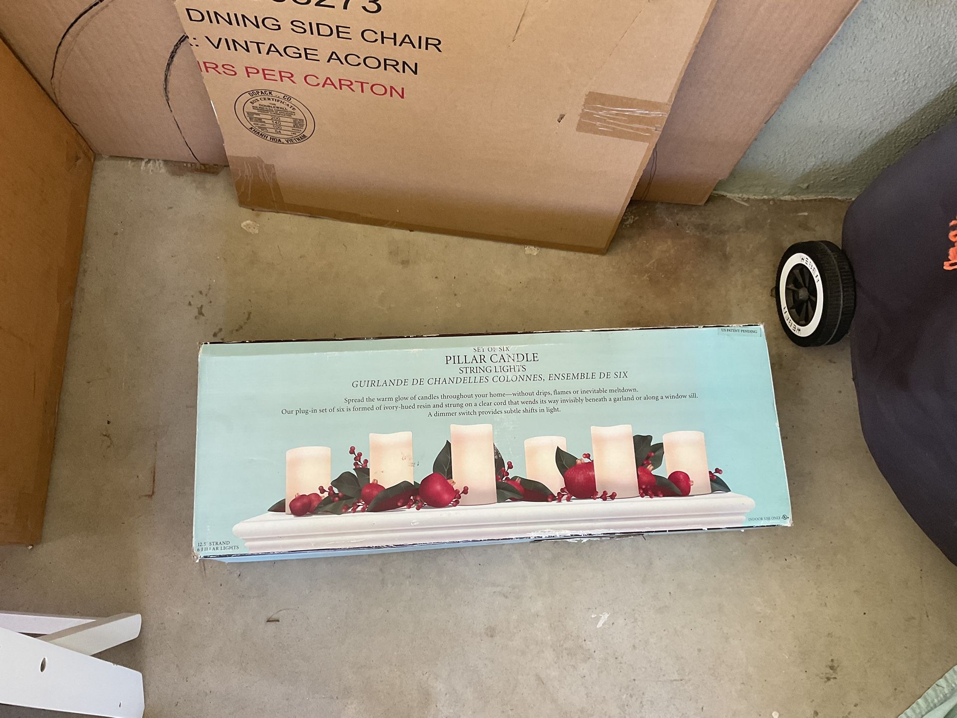 Restoration Hardware Electric Pillar Candles With Dimmer