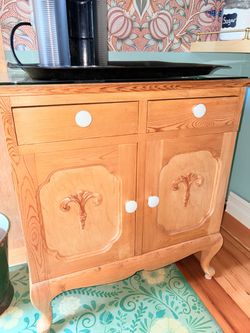 Vintage Pine Cabinet