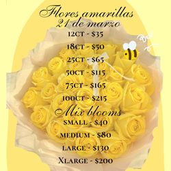 Flores amarillas
