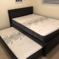 Full /twin Bed With Mattress