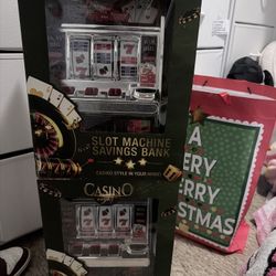Slot Machine Saving Bank