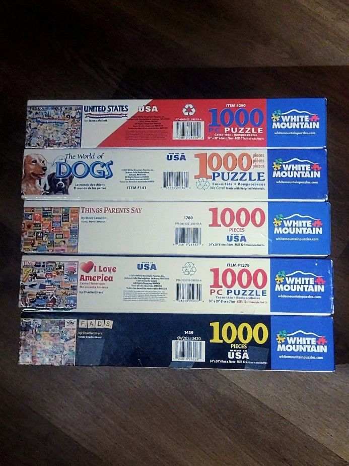 White Mountain Puzzles