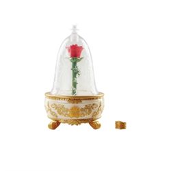 Disney, Beauty & The Beast, Belle Enchanted Rose Lighted Music Jewelry With Ring 💍, Great Condition !!