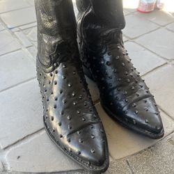 Cowboy boot ostrich botas vaqueras ,avestruz