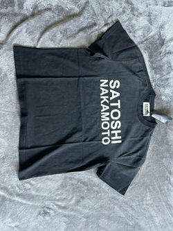 Satoshi nakamoto T shirt