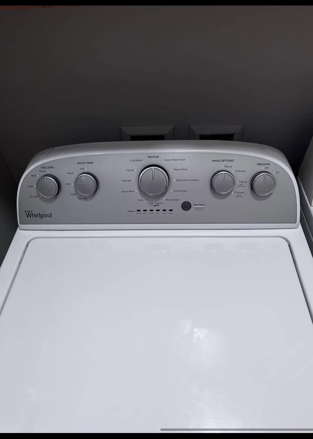 Whirlpool Washer And Dryer 