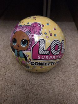 lol surprise confetti ball sold out