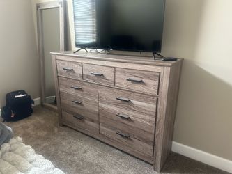 Gray dresser