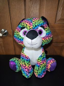 Rainbow Leopard Stuffed Animal