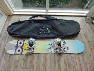 Roxy Snowboard and RIDE Bindings